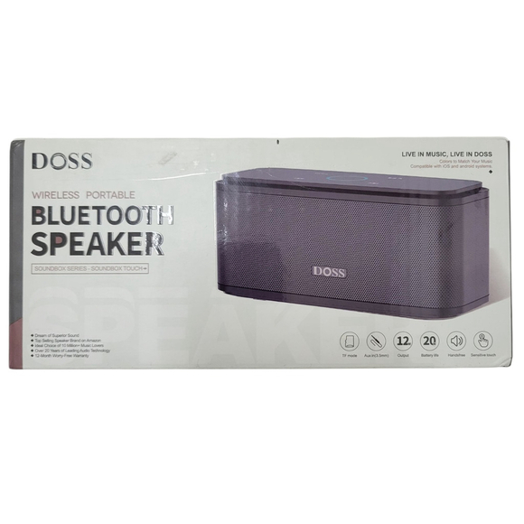 Doss Wireless Bluetooth Speaker. Premium Sound, Manual, USB Cord, NIB - Picture 5 of 5